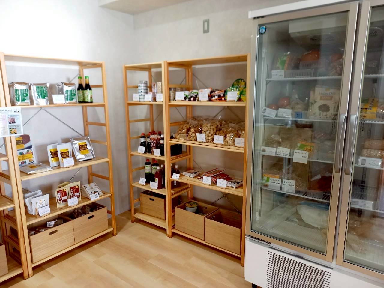 京都 ハチドリTable店内のDAICHU Shop