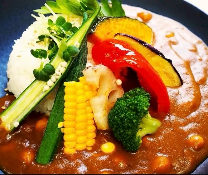 ハチドリTableの植物性野菜カレー